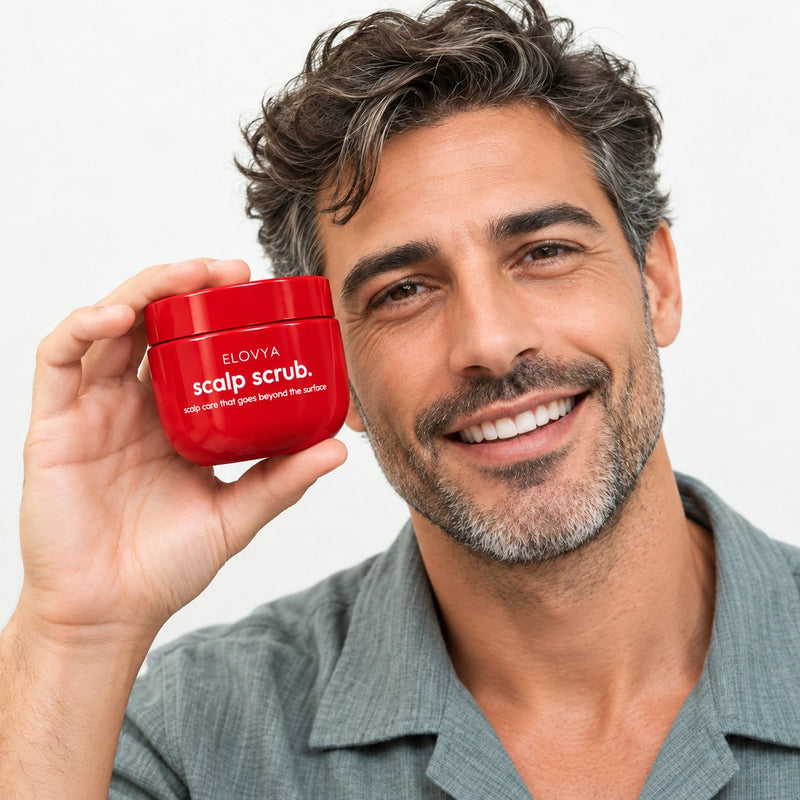 Exfoliante ELOVYA para el cuero cabelludo