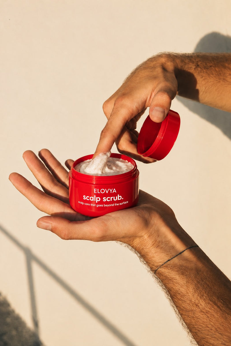 Aplicación del exfoliante ELOVYA